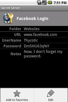 Password Manager Secret Server截图