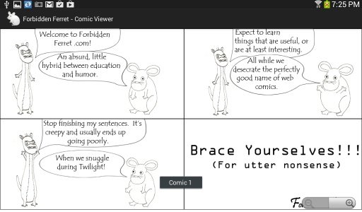 Forbidden Ferret - Comic Viewer截图3