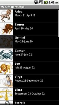 Modern Horoscope截图