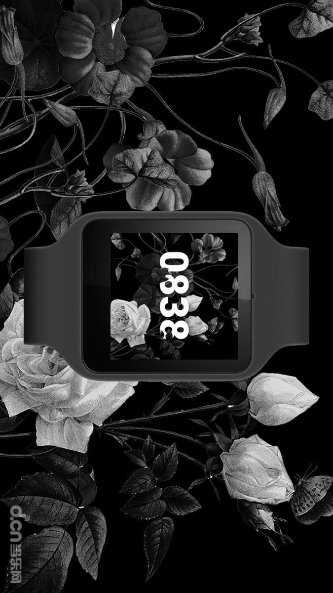 花朵表盘:Floral Watch Face截图1