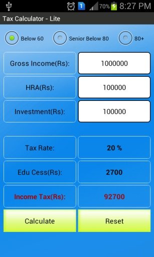 Tax Calculator - Lite截图2