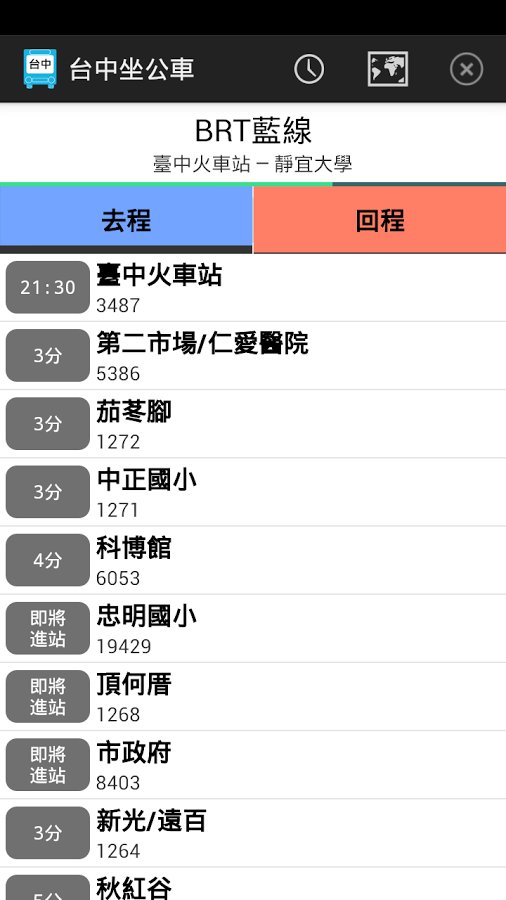 台中坐公车(即时动态)截图4
