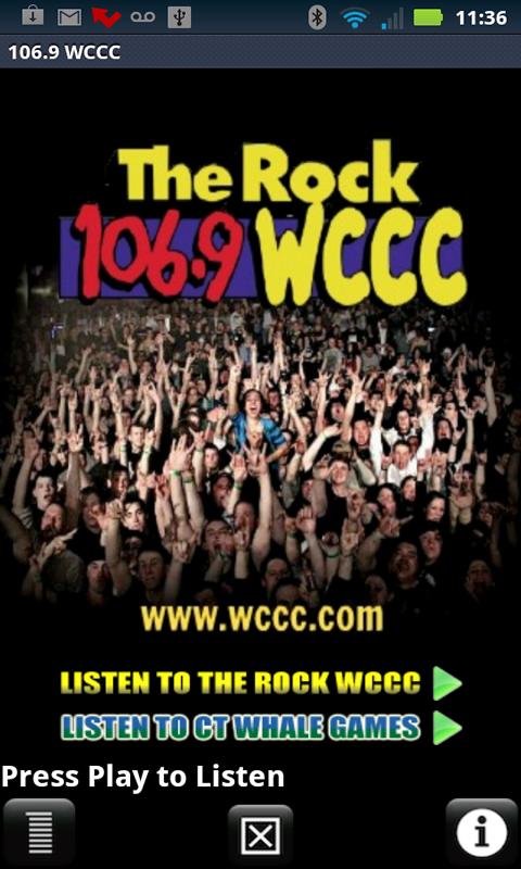 The Rock 106.9, WCCC截图2