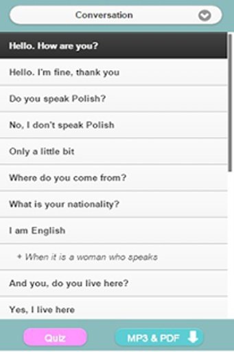 Learn Polish conversation截图4