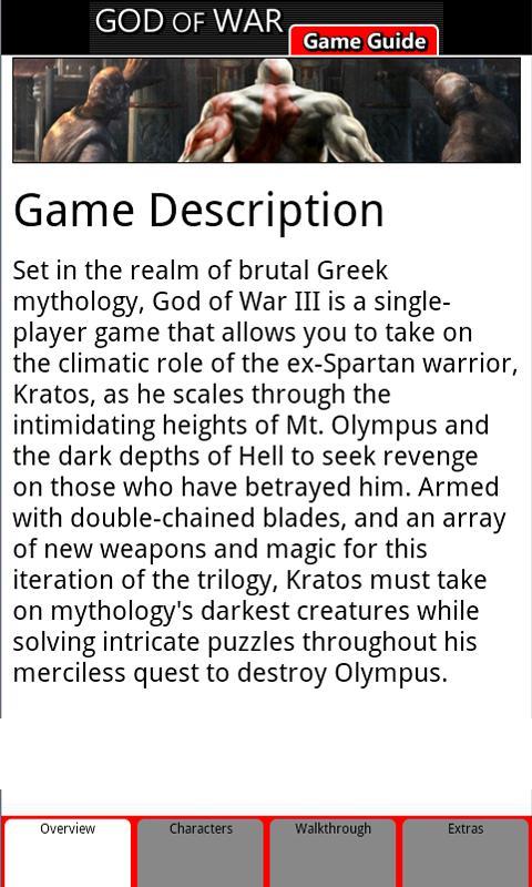 God of War Trilogy Game Guide截图3
