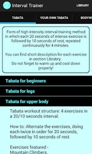 HIIT Workouts and Tabata Timer截图4