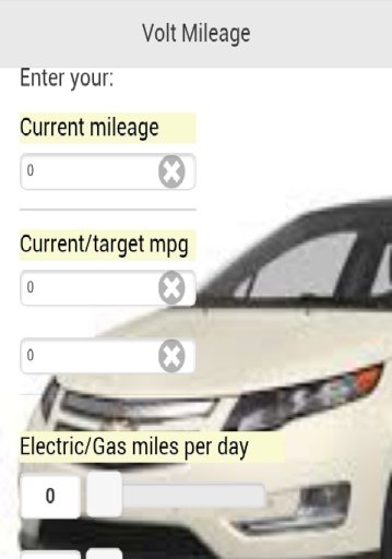 Volt Mileage Calculator截图2