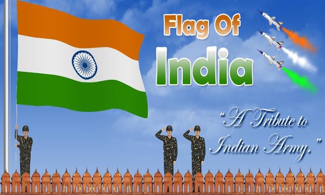 Flag Of India HD LWP截图1