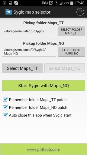 Sygic maps selector截图3