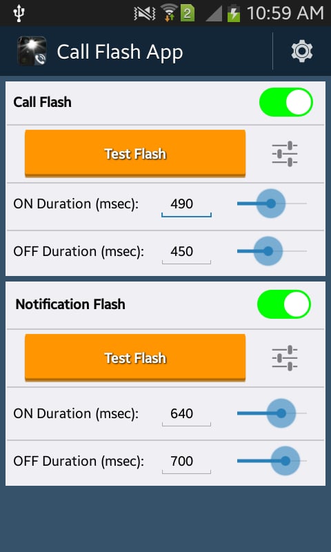 Call Flash Light App截图3