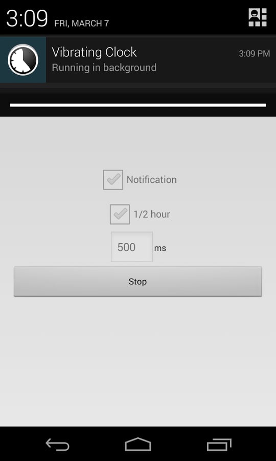 Vibrating Clock for smar...截图3