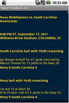 NCAA Navy Football Live截图
