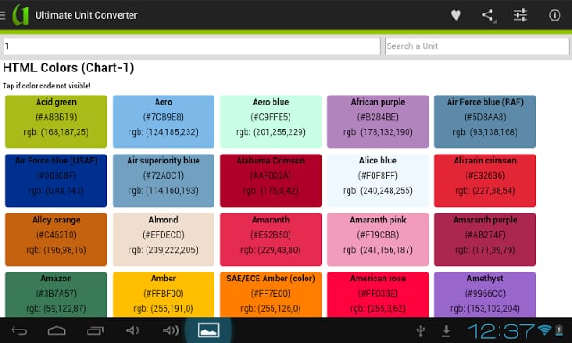 Ultimate Unit Converter截图2