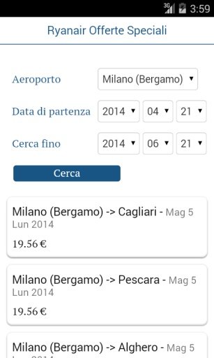 Ryanair - Offerte Speciali截图6