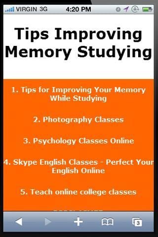 Tips Improving Memory St...截图1