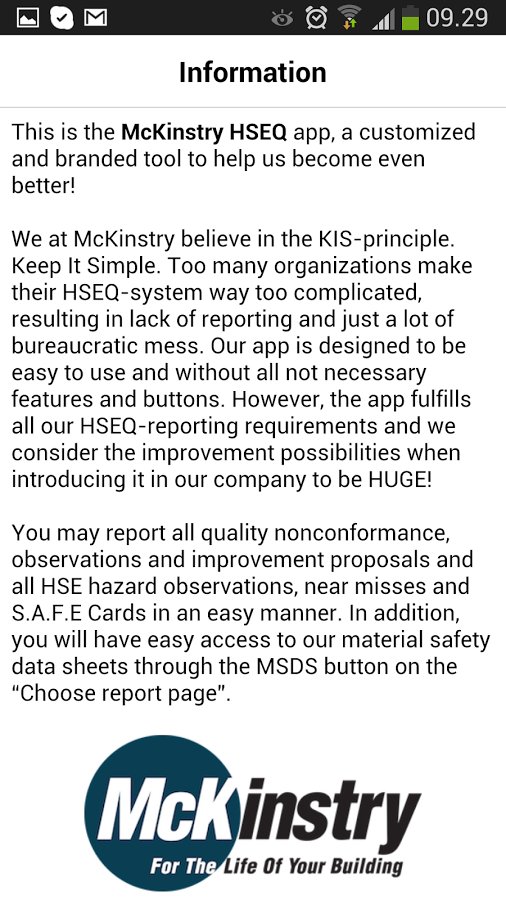 麦肯思基 McKinstry HSEQ截图7