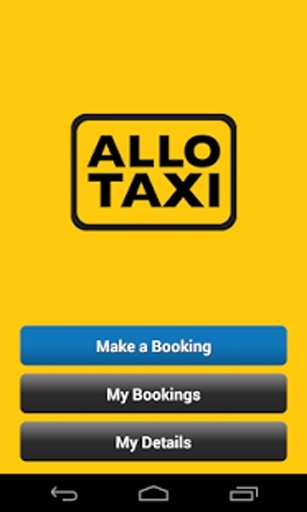 Allo Taxi截图2