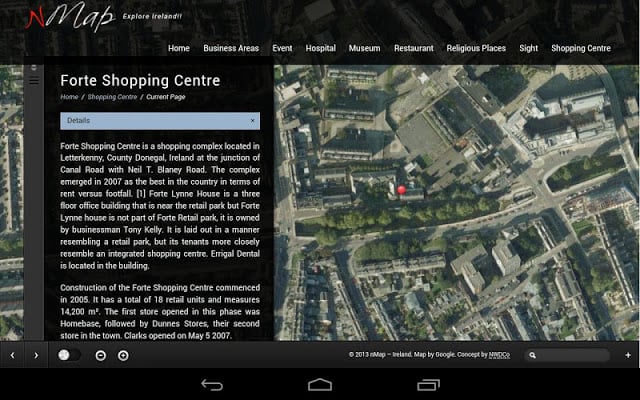 Ireland Interactive Guide nMap截图3