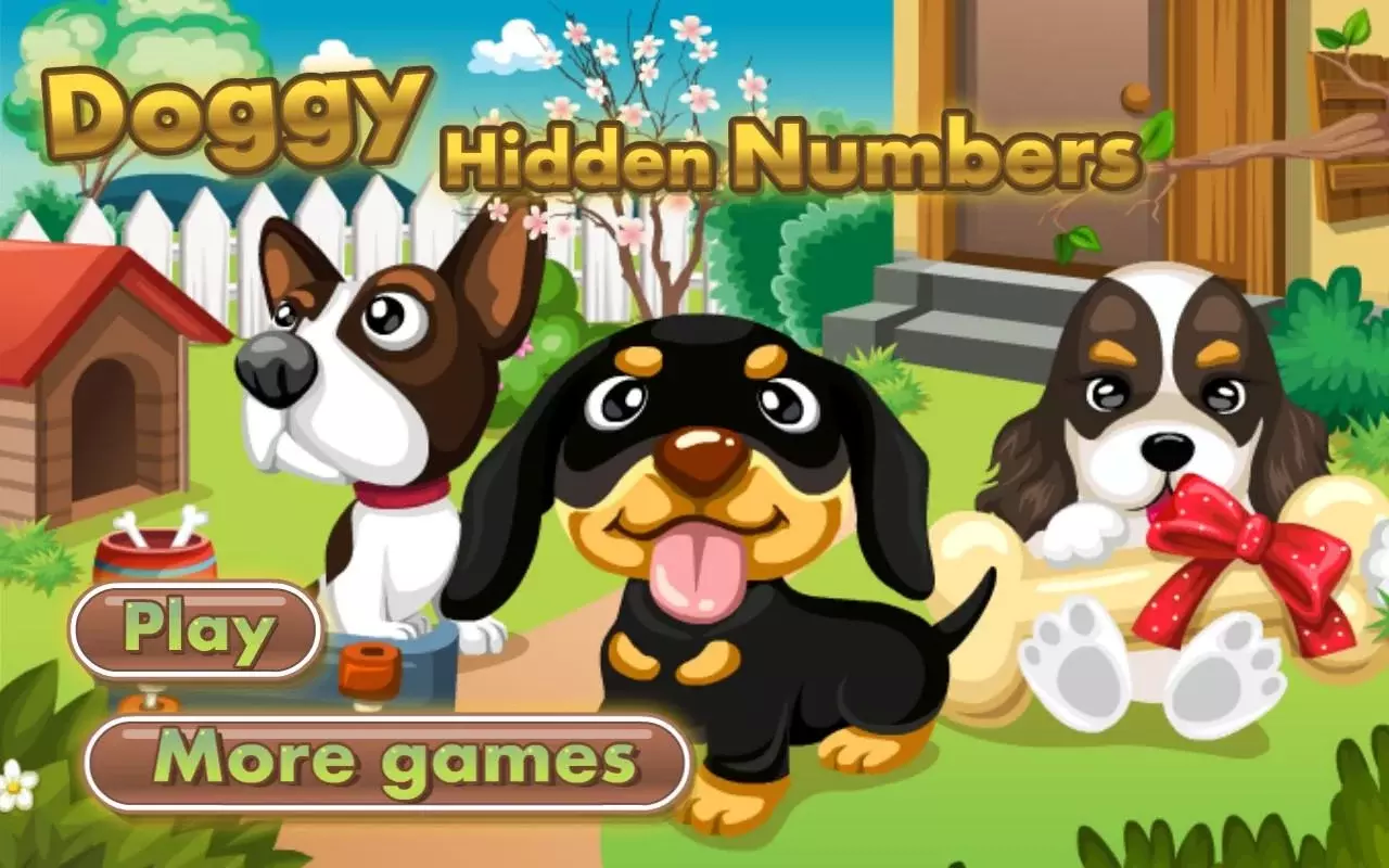 Doggy Hidden Numbers -免費截图5