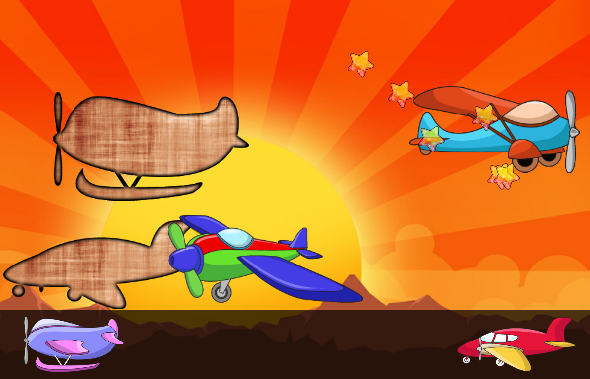 飞机拼图幼儿 游戏为幼儿截图7