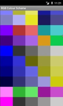 RGB配色方案截图