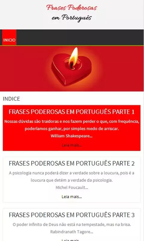 Frases poderosas em Português截图5