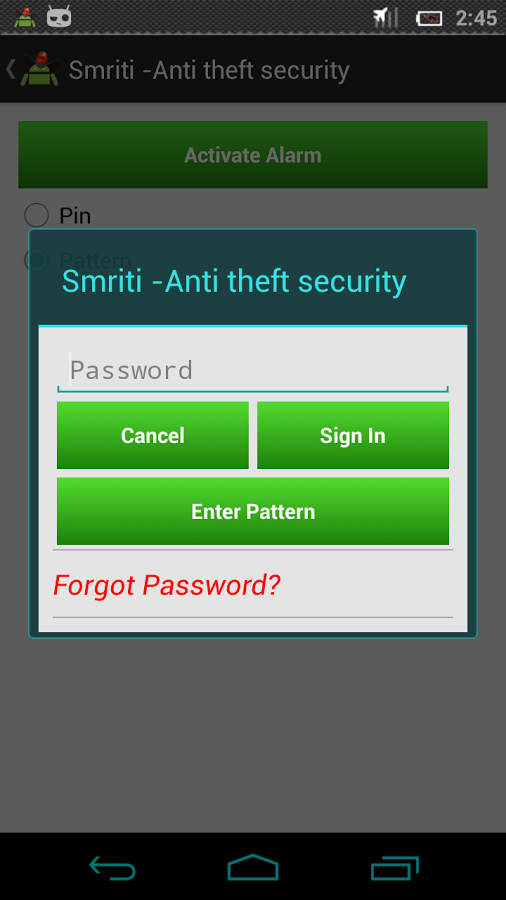 Smriti - Anti theft alarm截图6