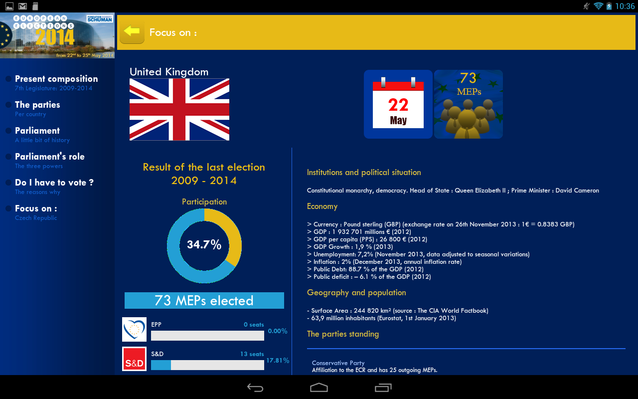 European elections截图5