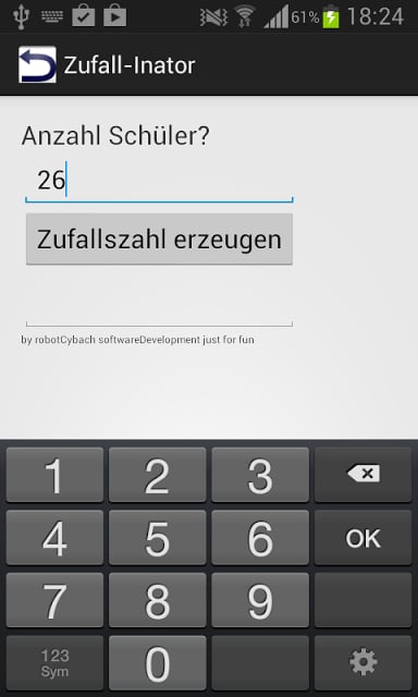 Zufallsgenerator f&uuml;r Lehrer截图3