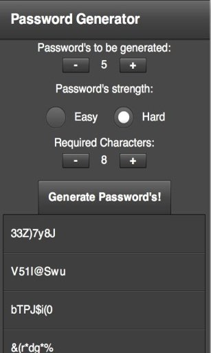 Password Generator **FREE**截图4