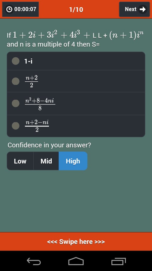 JEE Main &amp; CET Maths Tes...截图2