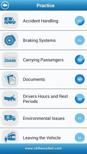 UK PCV Theory Test Lite截图6