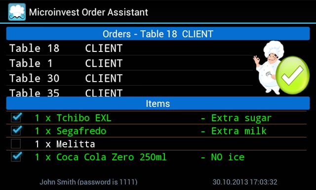 Microinvest Order Assistant截图4