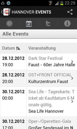 Hannover Events截图5