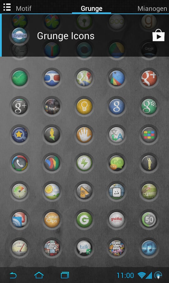 [Icons] Grunge Icons Pack截图4