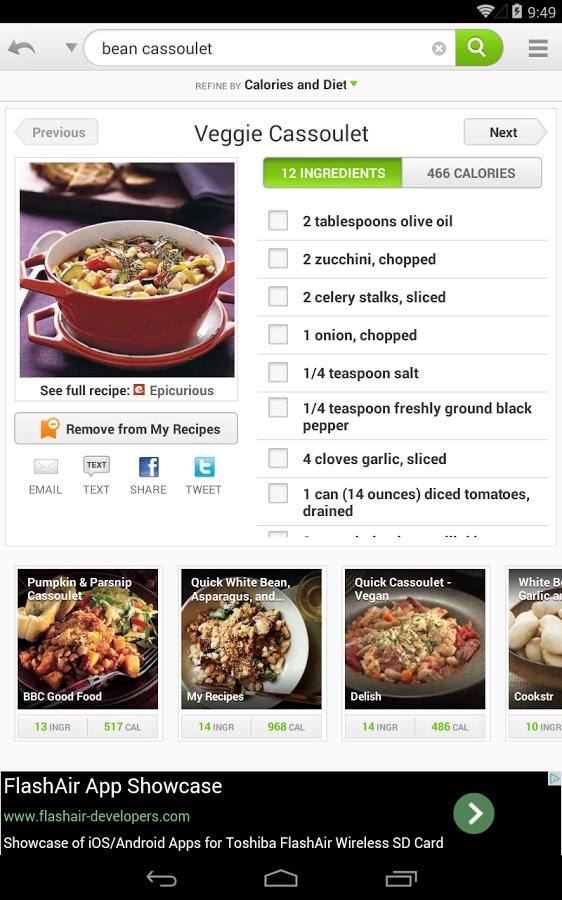 Recipes & Nutrition截图8