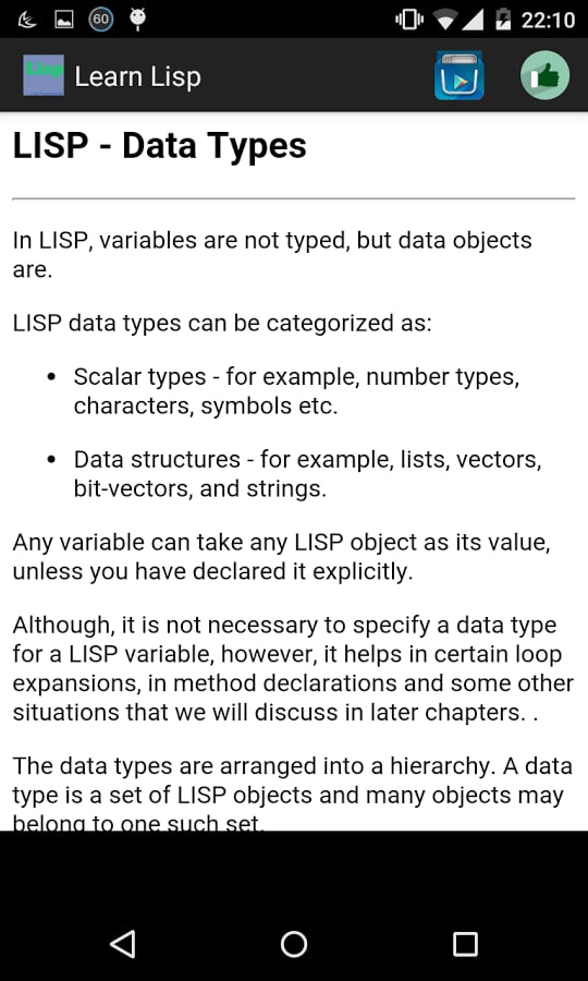 Learn lisp截图2