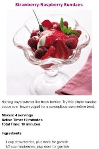 Healthy Dessert Recipes截图8