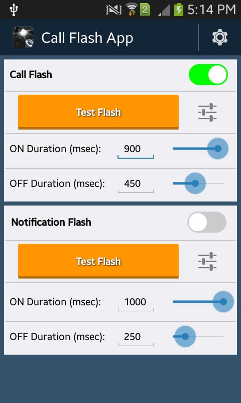 Call Flash Light App截图1