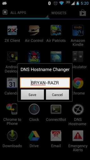 DNS Hostname Changer截图1