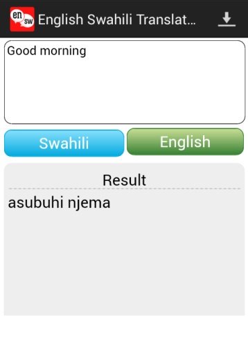 Swahili English Translator截图5