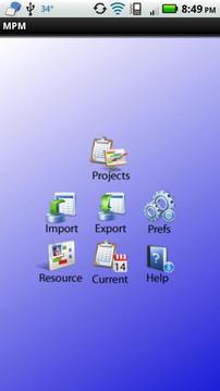MPM -Mobile Project Mngr Trial截图