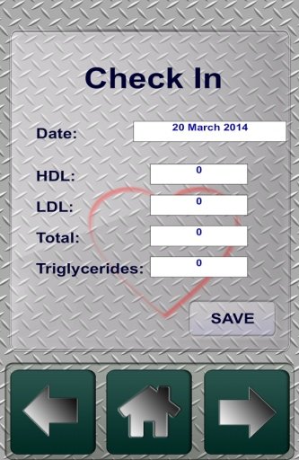 Cholesterol Tracker Mobile截图7