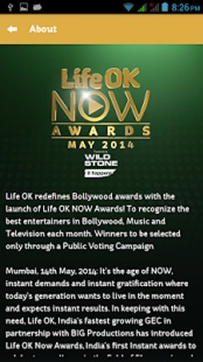 Life OK NOW Awards截图6