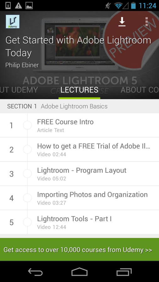 Learn Lightroom Basics - Udemy截图10