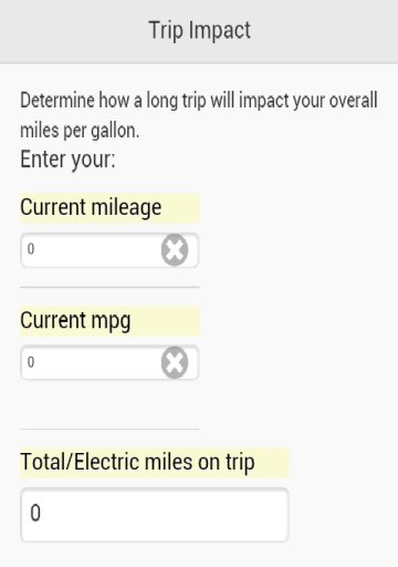 Volt Mileage Calculator截图4