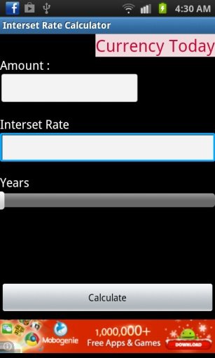 Interset Rate Calculator截图3