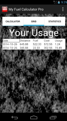 My Fuel Calculator Pro截图3