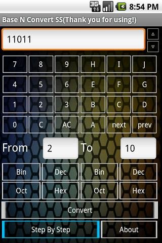 进制转换器 (N进制)截图3