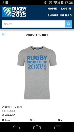 Rugby World Cup 2015 Shop截图4